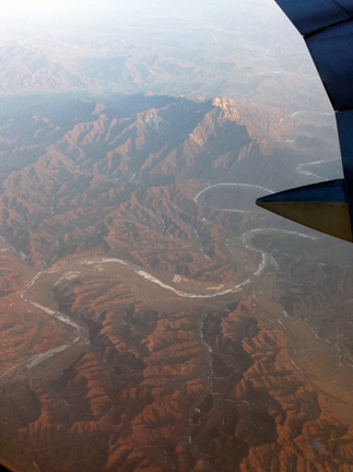 China from above